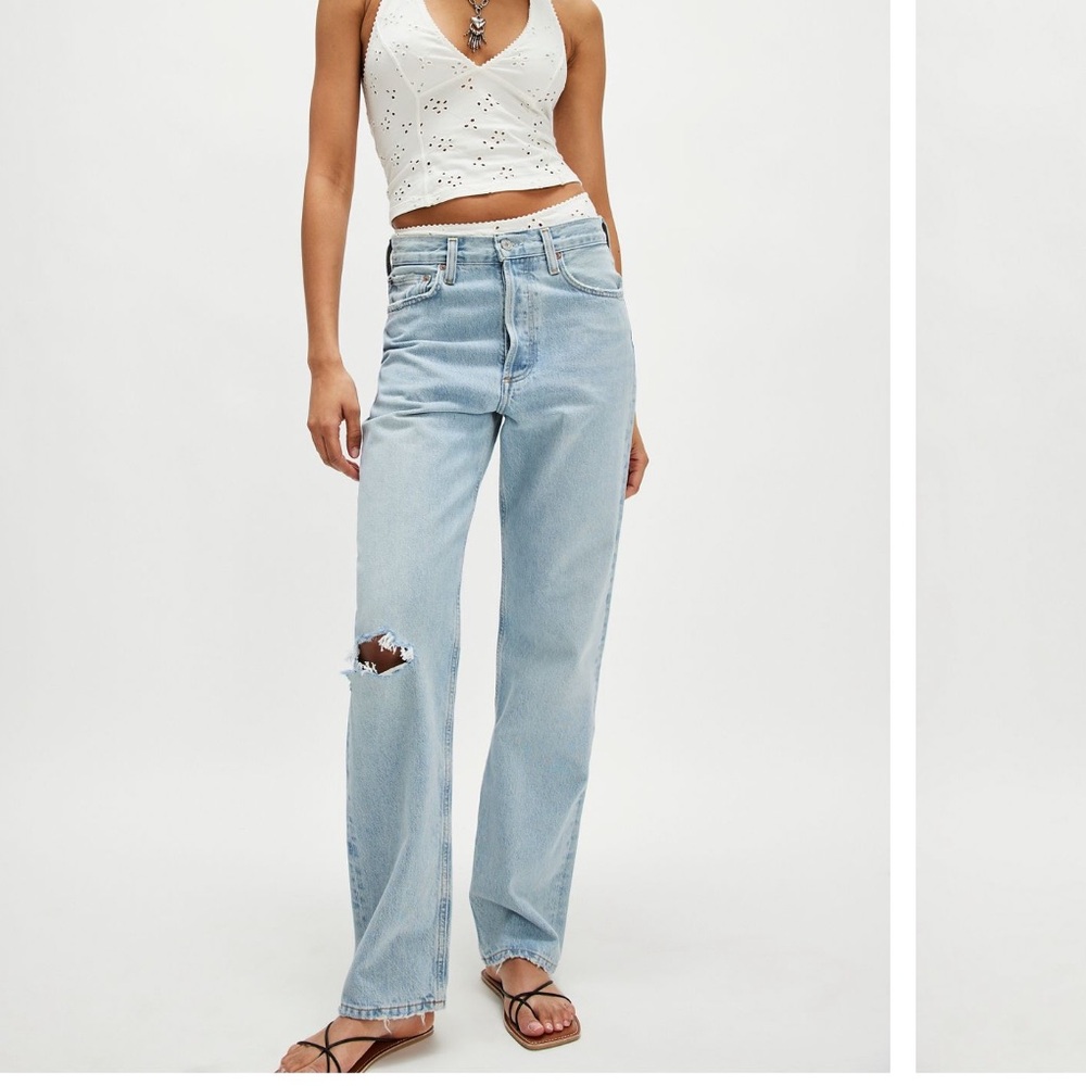 Agolde Kelly Jeans in Segment
